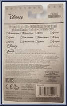 Mickey Mouse (Black & White) from Disney - Nano MetalFigs - Basic Series manufactured by Jada Toys [Back]