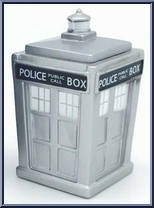 Tardis (Silver) from Doctor Who - 50th Anniversary manufactured by Titan Merchandise [Loose]