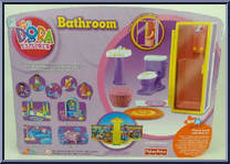 Bathroom from Dora the Explorer - Playsets manufactured by Fisher-Price [Back]