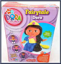 Fairytale Dora from Dora the Explorer - Dolls manufactured by Fisher-Price [Back]