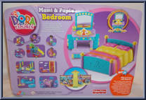Mami & Papi's Bedroom from Dora the Explorer - Playsets manufactured by Fisher-Price [Back]