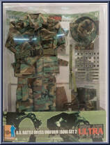 U.S. Battle Dress Uniform (BDU) Set 2 Action Figure