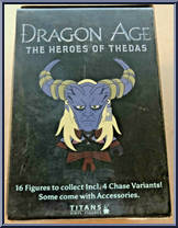 Isabela from Dragon Age - Blind Boxed - Heroes of Thedas manufactured by Titan Merchandise [Back]