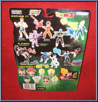 Burter from Dragon Ball - Series 17 manufactured by Jakks Pacific [Back]