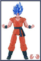Super Saiyan Blue Kaioken X 10 Goku from Dragon Ball Super - Dragon Stars - Series  5-6 (Kale) manufactured by Bandai [Loose]