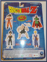 Goku with Halo from Dragon Ball Z - Great Saiyaman Saga manufactured by Irwin Toys [Back]