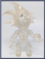 Goku (Crystal Clear) from Dragon Ball Z - SDCC manufactured by Loyal Subjects [Loose]