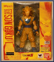 Son Goku (Super Saiyan 3) from Dragon Ball Z - S.H. Figuarts - Basic Series manufactured by Bandai [Front]