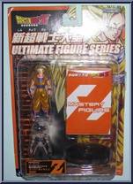 Bardock & Super Saiyan 3 Son Gokou (BW) from Dragon Ball Z: Ultimate Figure Series - Series 7: Mini Figures manufactured by Jakks Pacific [Front]