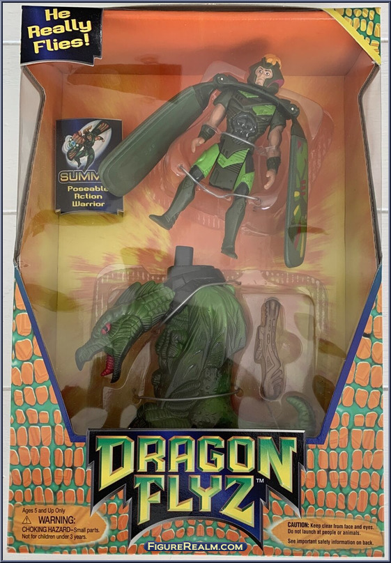 Summit (with Sky Fury) - Dragon Flyz - Figures with Launchers