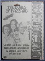 Boss Hogg from Dukes of Hazzard - Basic Series manufactured by Mego [Back]