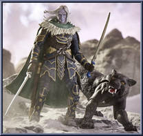 Drizzt & Guenhyvwer Action Figure