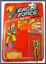 Stryker (The Sharpshooter) from Eagle Force - Carded manufactured by Mego [Front]