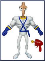 Earthworm Jim + Snot Action Figure