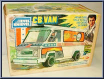 CB Van from Evel Knievel - Vehicles manufactured by Ideal [Front]