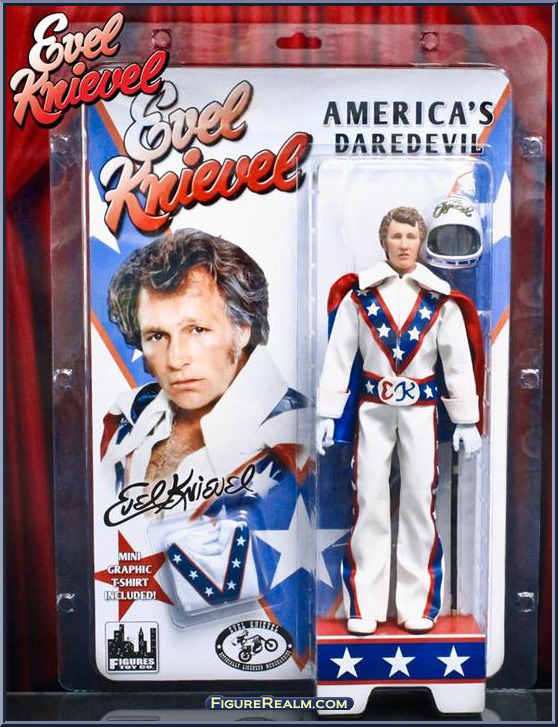 Evel Knievel (White Jumpsuit) Evel Knievel 12" Scale Figures Toy Company Action Figure