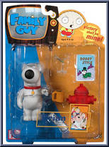 Brian from Family Guy - Series 1 manufactured by Mezco [Front]