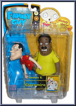 Clevemire from Family Guy - Series 6 manufactured by Mezco [Front]
