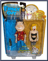 Quagmire from Family Guy - Series 2 manufactured by Mezco [Front]
