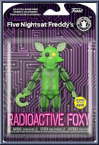 Radioactive Foxy (Glows in the Dark) from Five Nights at Freddy's - Special Delivery manufactured by Funko [Front]