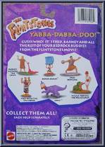 Fred / Barney / Bamm-Bamm from Flintstones - PVC manufactured by Mattel [Back]