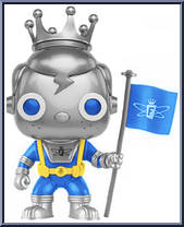 Freddy Funko (Blue Robot) Action Figure