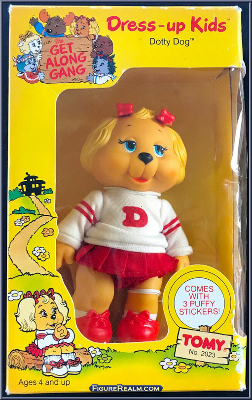 Dotty Dog - Get Along Gang - Dress-up Kids - Tomy Action Figure