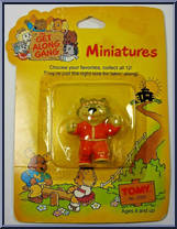 Zipper Cat from Get Along Gang - Miniatures manufactured by Tomy [Front]