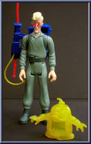 1986 Kenner The Real Ghostbusters Loose Action Figure - Slimed Heroes Louis  Tully with Four-Eyed Ghost