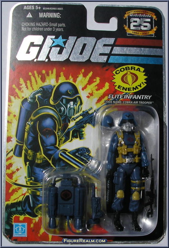 Cobra Air Trooper - G.I. Joe - 25th Anniversary - Wave 4 - Hasbro ...