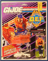 Cutter from G.I. Joe - Classic Collection - Series 11 - D.E.F. (Drug Elimination Force) manufactured by Hasbro [Front]