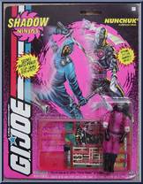 Nunchuk from G.I. Joe - Classic Collection - Series 13 - Shadow Ninjas manufactured by Hasbro [Front]