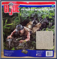 Vietnam 9th Infantry Soldier from G.I. Joe - Classic Collection 12" Scale - Basic Series manufactured by Hasbro [Back]