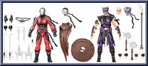 Cobra Ninjas Slice & Dice from G.I. Joe - Classified - Ninja Force manufactured by Hasbro [Loose]