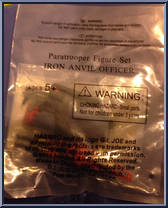 Paratrooper Figure Set from G.I. Joe - Collector's Club - 2015 Convention manufactured by Hasbro [Front]