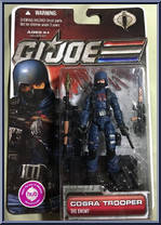 Cobra Trooper from G.I. Joe - Pursuit of Cobra - Basic Series manufactured by Hasbro [Front]