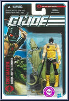 Croc Master from G.I. Joe - Pursuit of Cobra - Basic Series manufactured by Hasbro [Front]