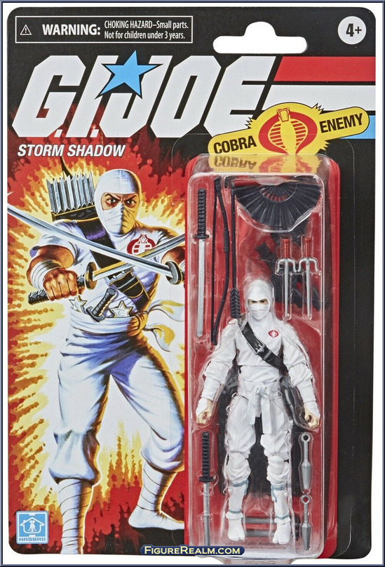 Storm Shadow - G.I. Joe - Retro - Basic Series - Hasbro Action Figure