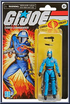 Cobra Commander from G.I. Joe - Retro - Basic Series manufactured by Hasbro [Front]