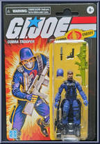 Cobra Trooper from G.I. Joe - Retro - Basic Series manufactured by Hasbro [Front]