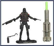 Cobra Eel (Underwater Trooper) from G.I. Joe - Rise of Cobra - Collection 2 - Wave 3 manufactured by Hasbro [Loose]