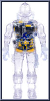 B.A.T. (Clear) from G.I. Joe - Super Cyborg manufactured by Super7 [Loose]
