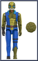 Cobra Commander (Once a Man) from G.I. Joe - ReAction + manufactured by Super7 [Loose]