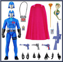 Cobra Commander from G.I. Joe - Ultimates manufactured by Super7 [Loose]