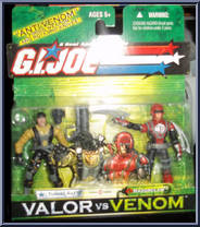 Tunnel Rat / Razorclaw from G.I. Joe - Valor vs Venom - 2-Packs manufactured by Hasbro [Front]