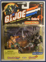 Nunchuk vs. Firefly from G.I. Joe vs. Cobra - Basic Series manufactured by Hasbro [Front]