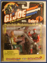 Sure Fire vs. Cobra Slice from G.I. Joe vs. Cobra - Basic Series manufactured by Hasbro [Front]