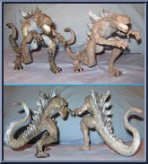Combat Claw from Godzilla - Movie - Boxed Electronic Figures manufactured by Trendmasters [Loose]