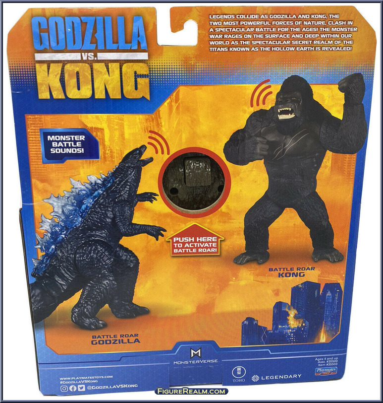 godzilla vs kong deluxe battle roar godzilla with sound