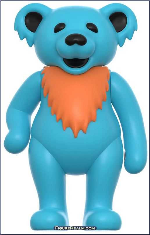 Stealie Blue Glow Grateful Dead Dancing Bears Super7 Action Figure